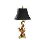 Imperial Dragon Lamp - Gold