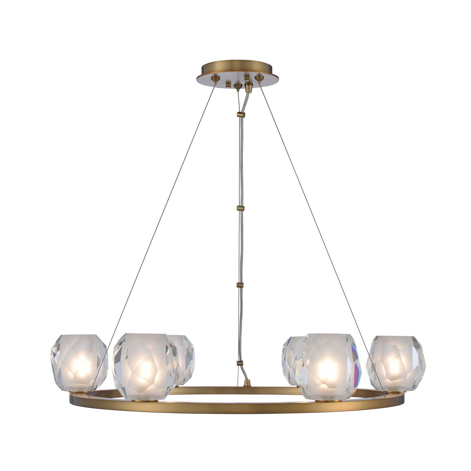 Lámpara colgante Stella de 6 luces
