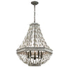 Summerton 24'' Wide 5-Light Chandelier - Washed Gray