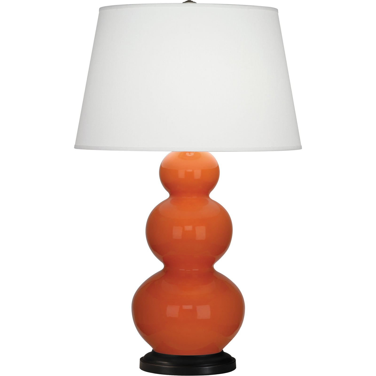 Pumpkin Triple Gourd Table Lamp