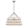 Brigantine 24'' Wide 5-Light Chandelier - Satin Nickel
