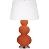 Pumpkin Triple Gourd Table Lamp