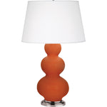 Pumpkin Triple Gourd Table Lamp