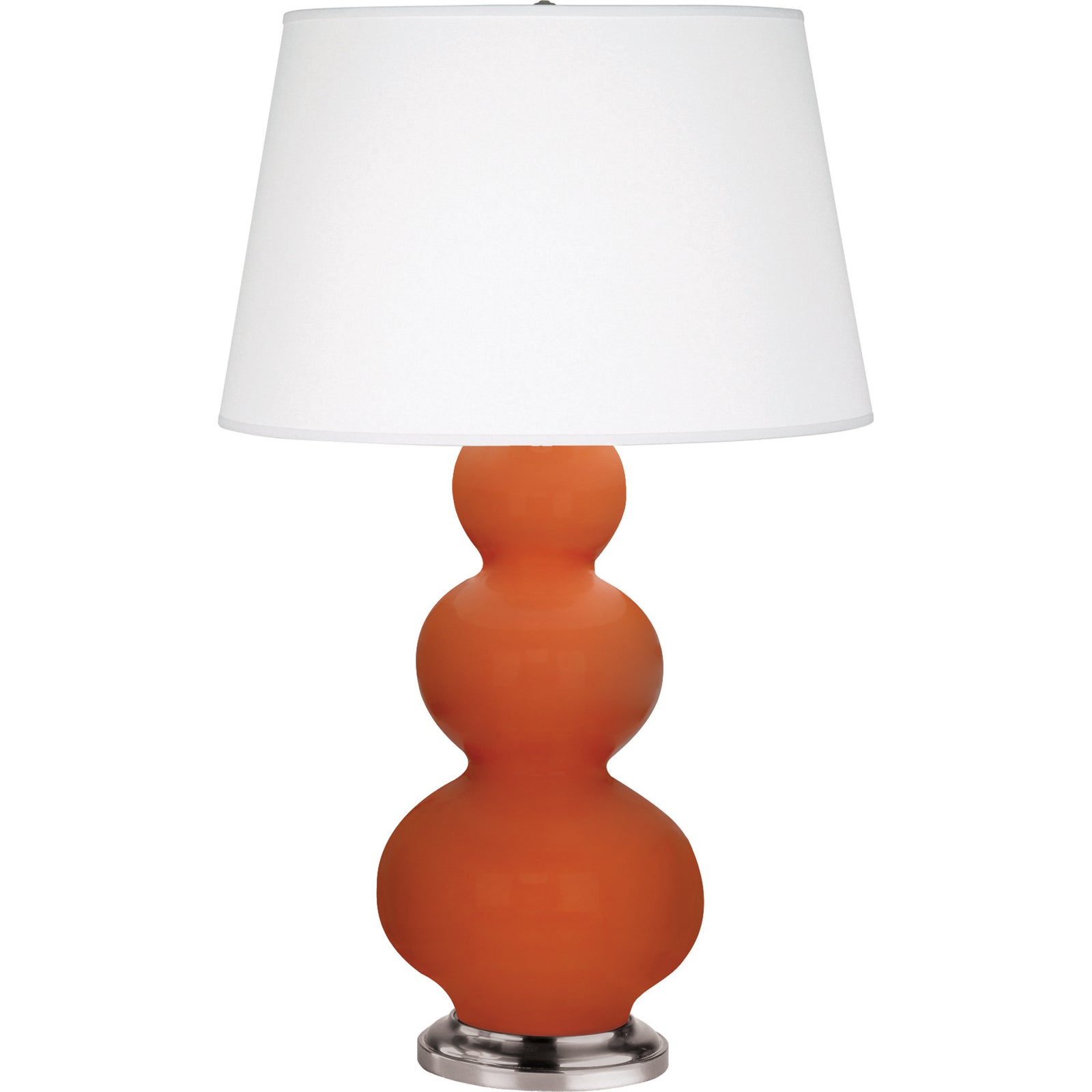 Pumpkin Triple Gourd Table Lamp