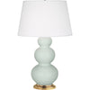 Celadon Double Gourd Table Lamp