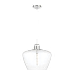 Aurora 16'' Wide 1-Light Pendant - Chrome
