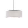 Gregory 15-in White 3 Lights Pendant