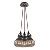 Danica 13'' Wide 3-Light Pendant - Oil Rubbed Bronze