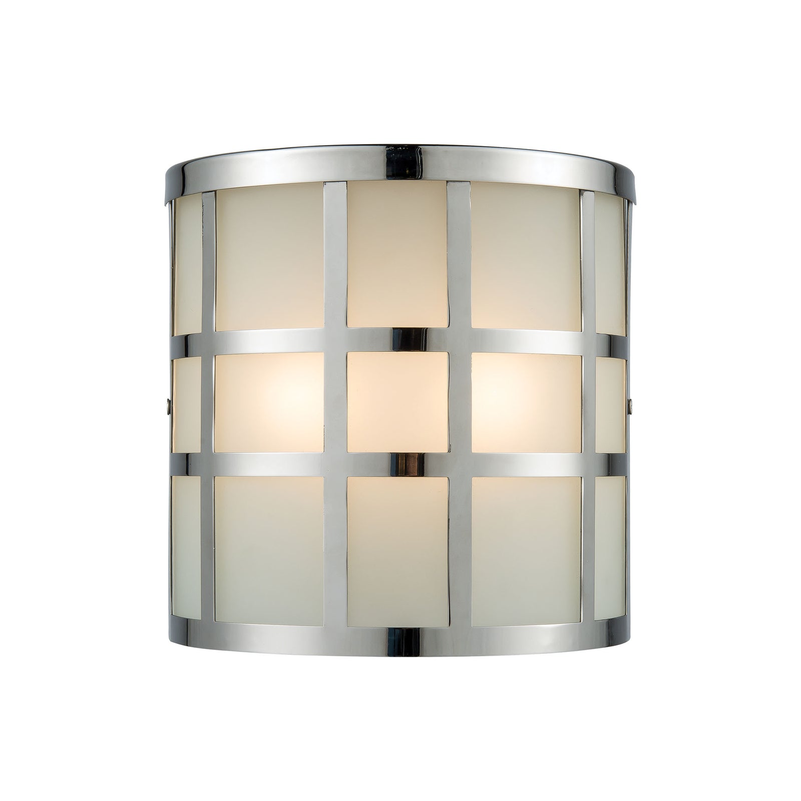 Hooper 8'' High 2-Light Outdoor Sconce - Silver