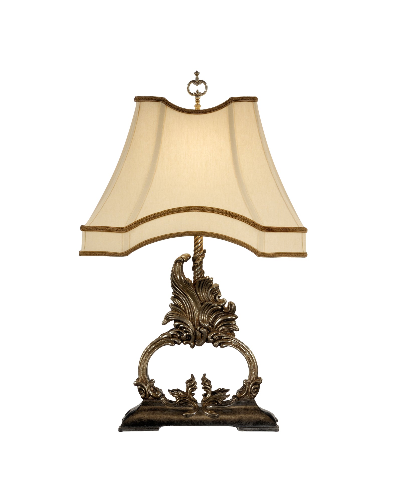 Gilt Flourish Lamp