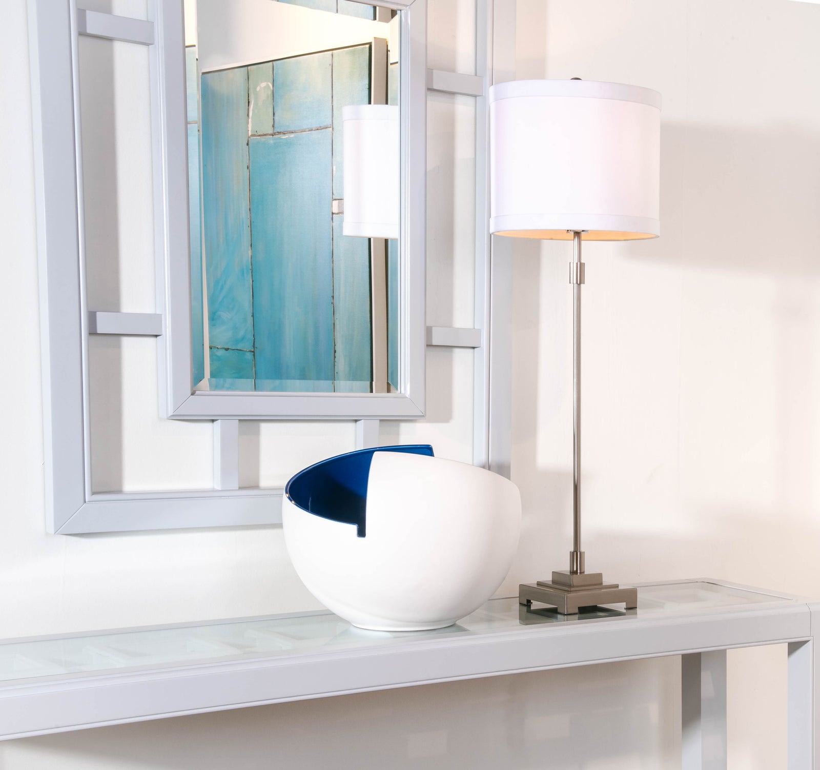 Bailey Lamp - Nickel