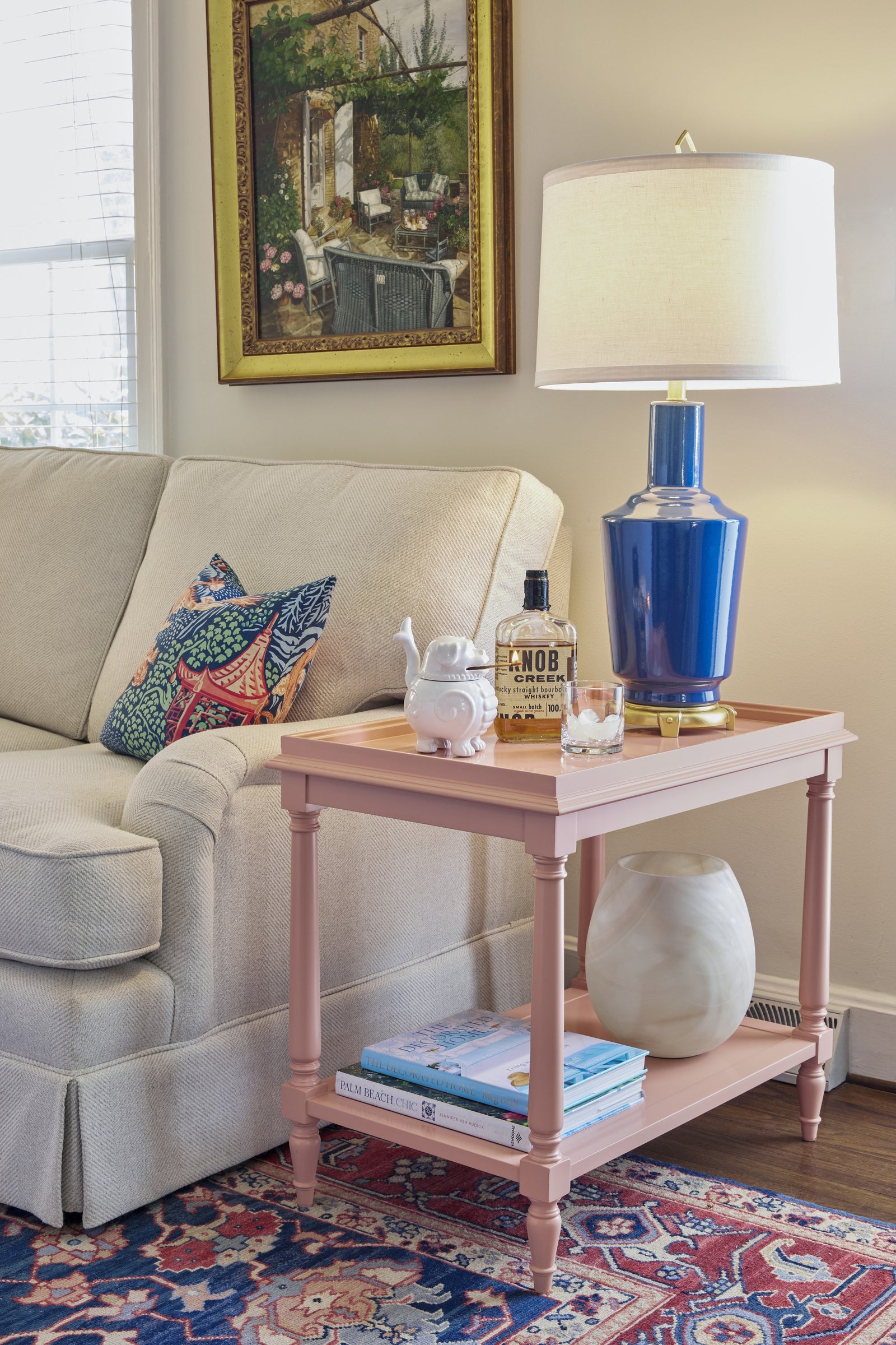 Emma Lamp - Turkish Blue