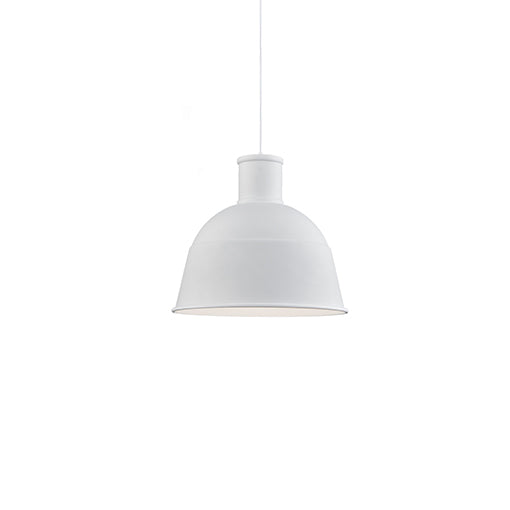 Irving 16-in White 1 Light Pendant