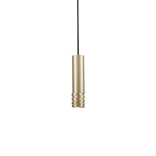 Milca 10-in Gold 1 Light Pendant