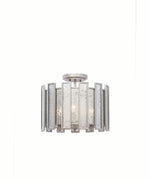 Lámpara de techo semiempotrada Palisade de 3 luces