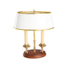 Twin Candle Desk Lamp