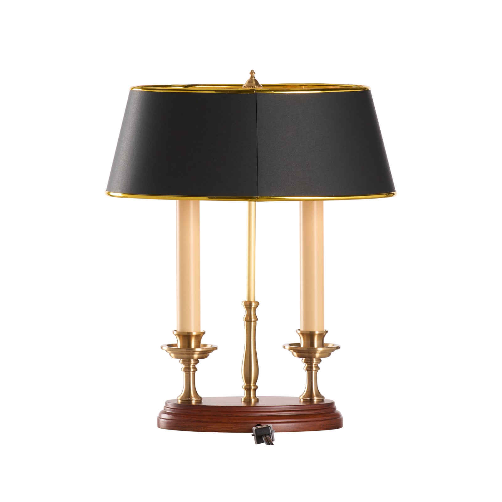 Twin Candle Desk Lamp