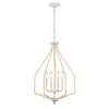 Breezeway 17.75'' Wide 4-Light Pendant - White Coral