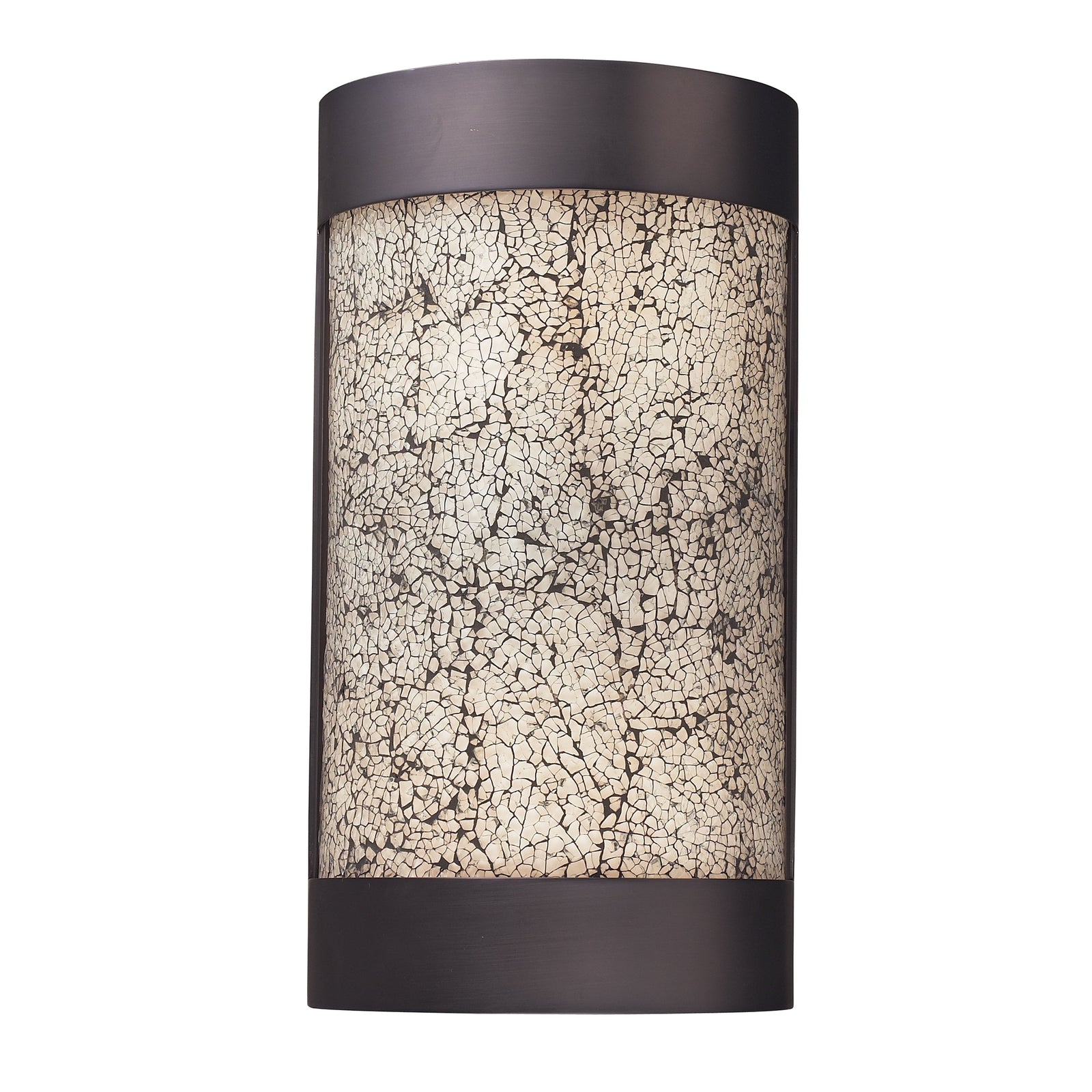 Diamante 14'' High 2-Light Sconce - Aged Pewter
