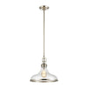 Rutherford 15'' Wide 1-Light Pendant - Polished Nickel