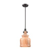 Sheffield 8'' Wide 1-Light Mini Pendant - Oil Rubbed Bronze