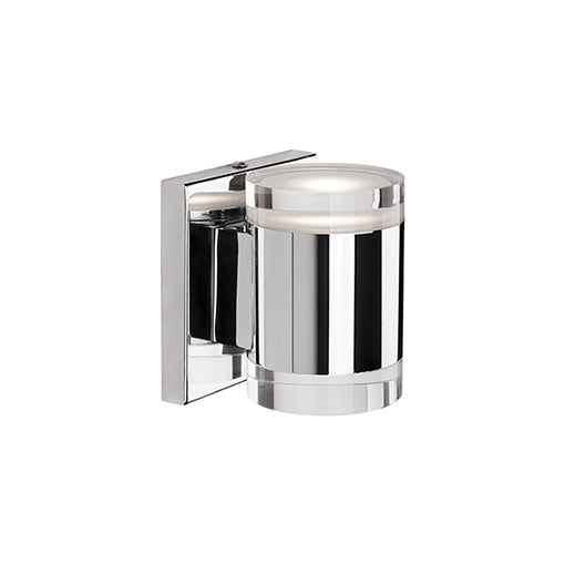 Norfolk 5-in Chrome LED Wall Sconce