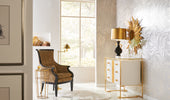 Ashbourne Floor Lamp - Gold