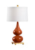 Whitney Lamp - Dark Autumn Orange