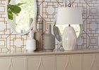 Borghese Lamp - Ivory