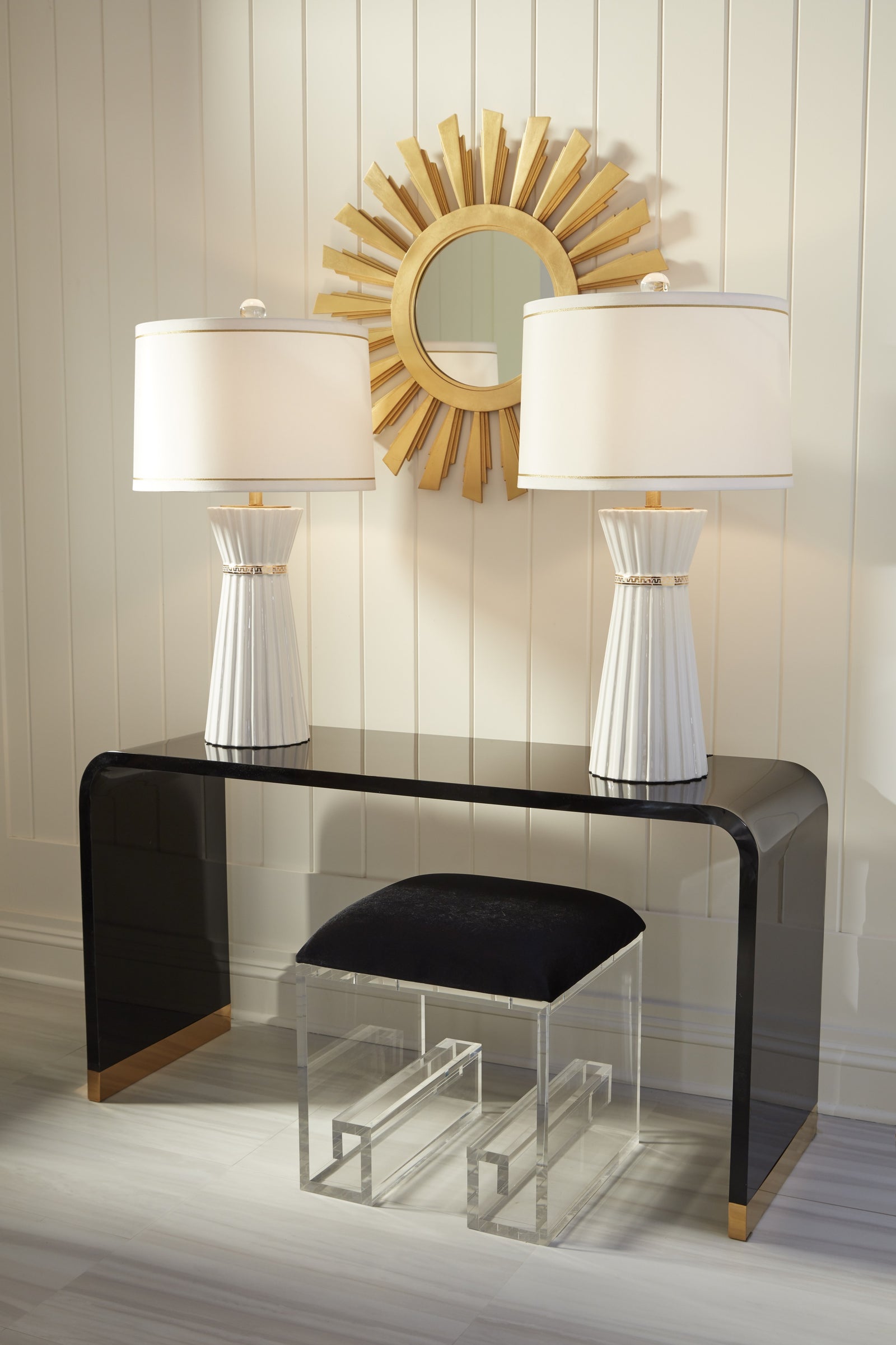 Gold Faithful Lamp