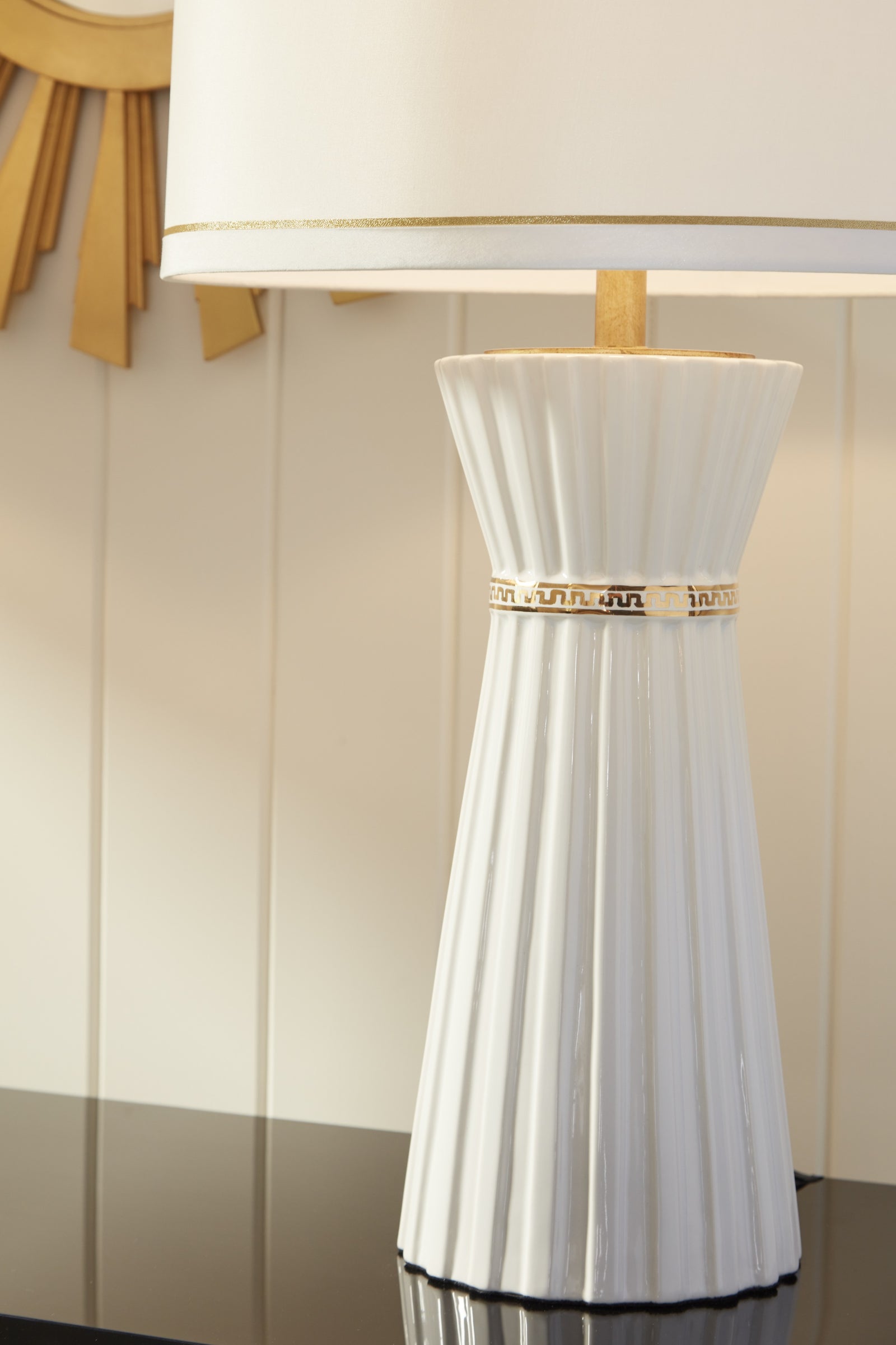 Gold Faithful Lamp