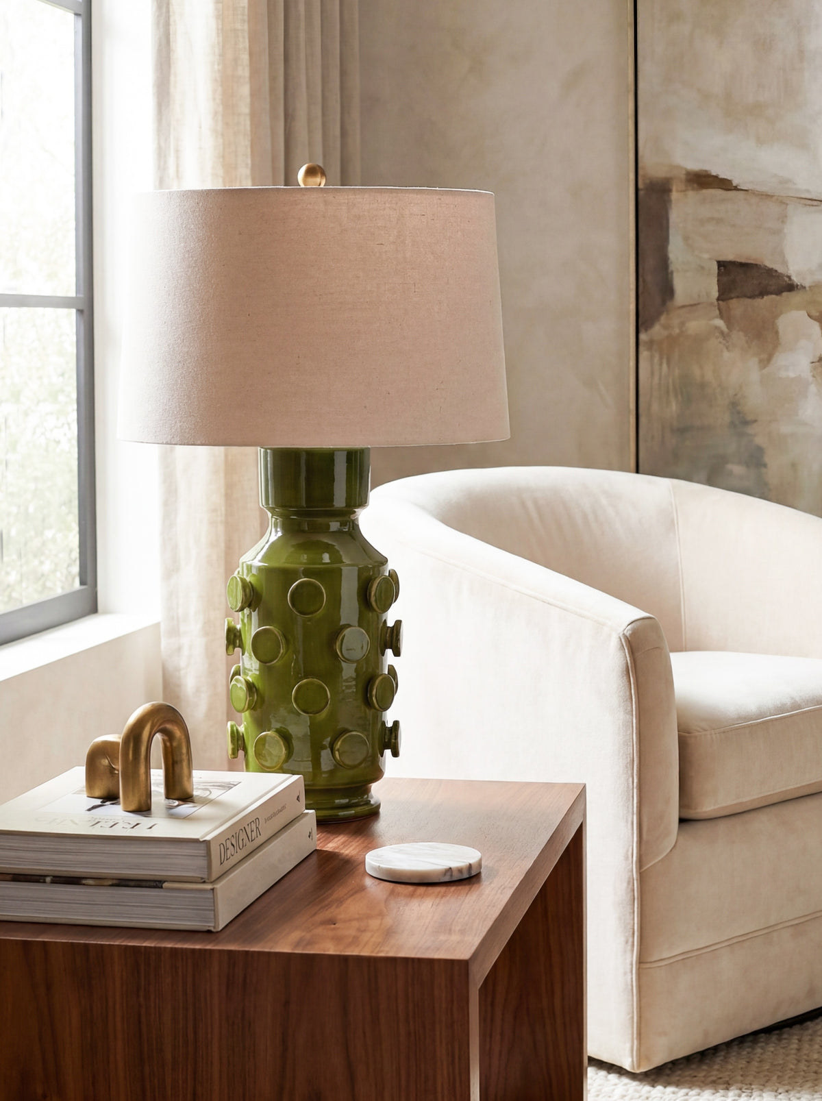 Ungaro Lamp - Green
