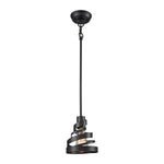 Zabrina 7'' Wide 1-Light Mini Pendant - Oil Rubbed Bronze - Includes Adapter Kit