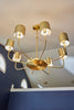 Castle Yard Chandelier - Brass