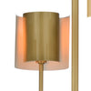 Castle Yard Chandelier - Brass