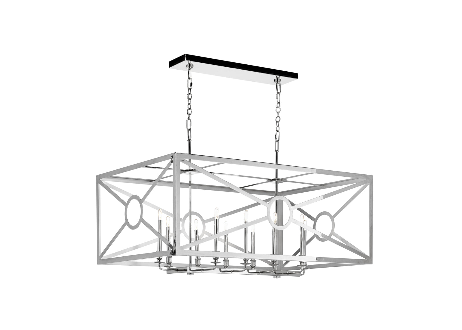 Chilton Grove Chandelier - Nickel