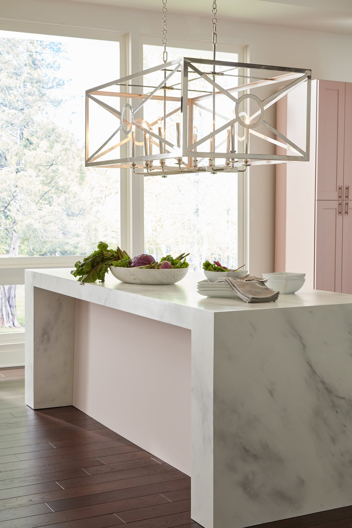 Chilton Grove Chandelier - Nickel
