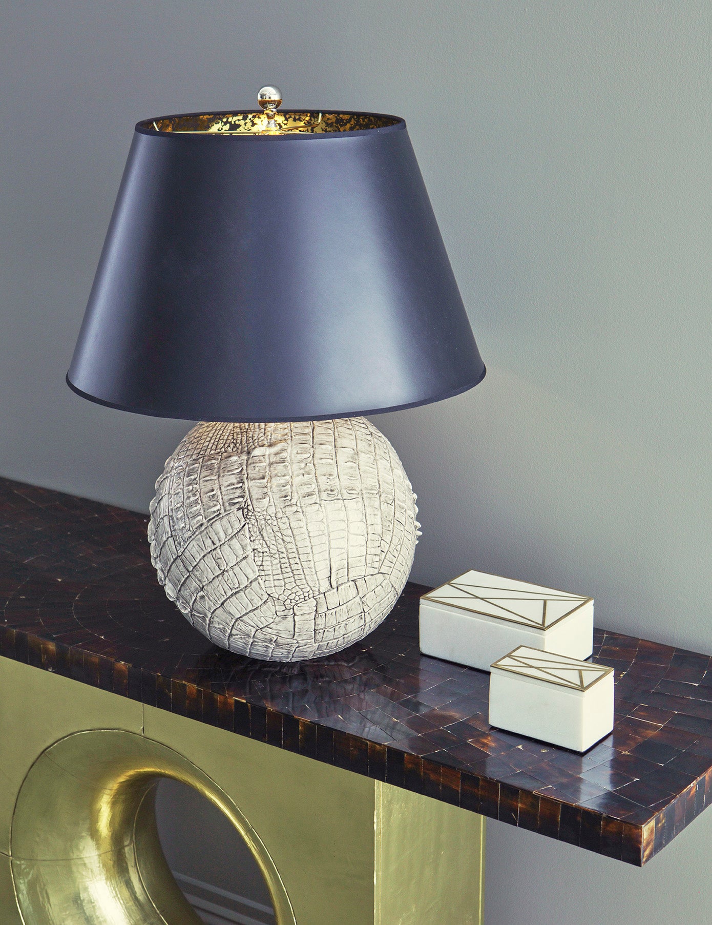Ally Gray Lamp