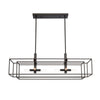 Kinsley 38'' Wide 8-Light Linear Chandelier - Oil Rubbed Bronze