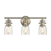 Chadwick 23'' Wide 3-Light Vanity Light - Satin Nickel