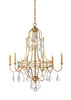 Buckhead Small Chandelier - Gold