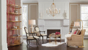 Buckhead Small Chandelier - Gold