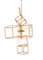 CUBIST CHANDELIER - GOLD