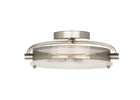 Moon Flush Mount - Nickel