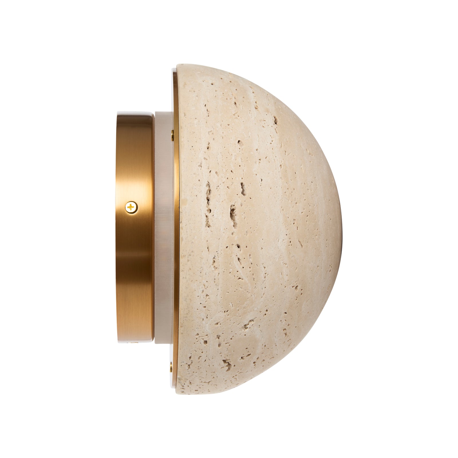 Lunar White Sconce