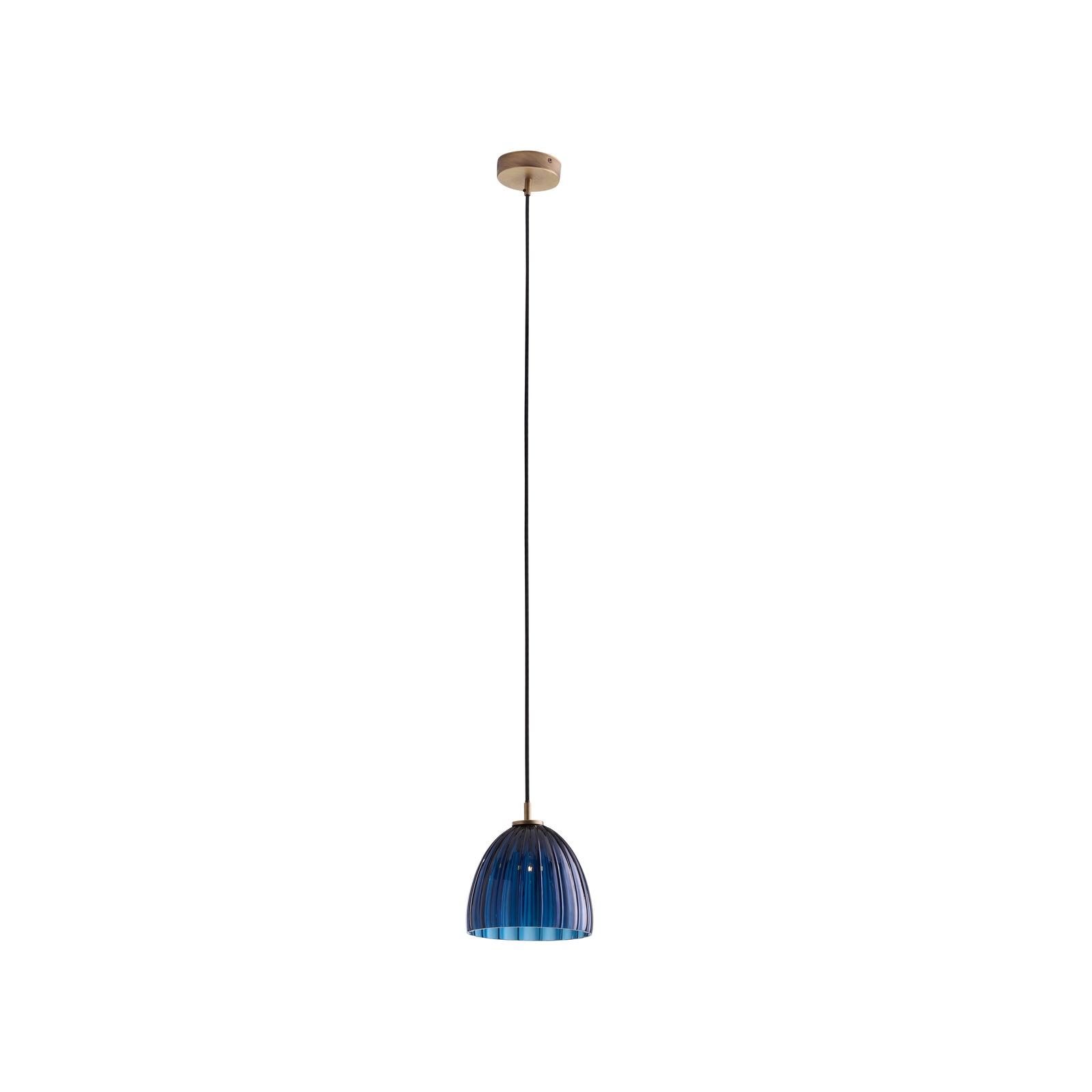 Caterina Single Pendant - Blue Avio