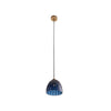 Caterina Single Pendant - Blue Avio