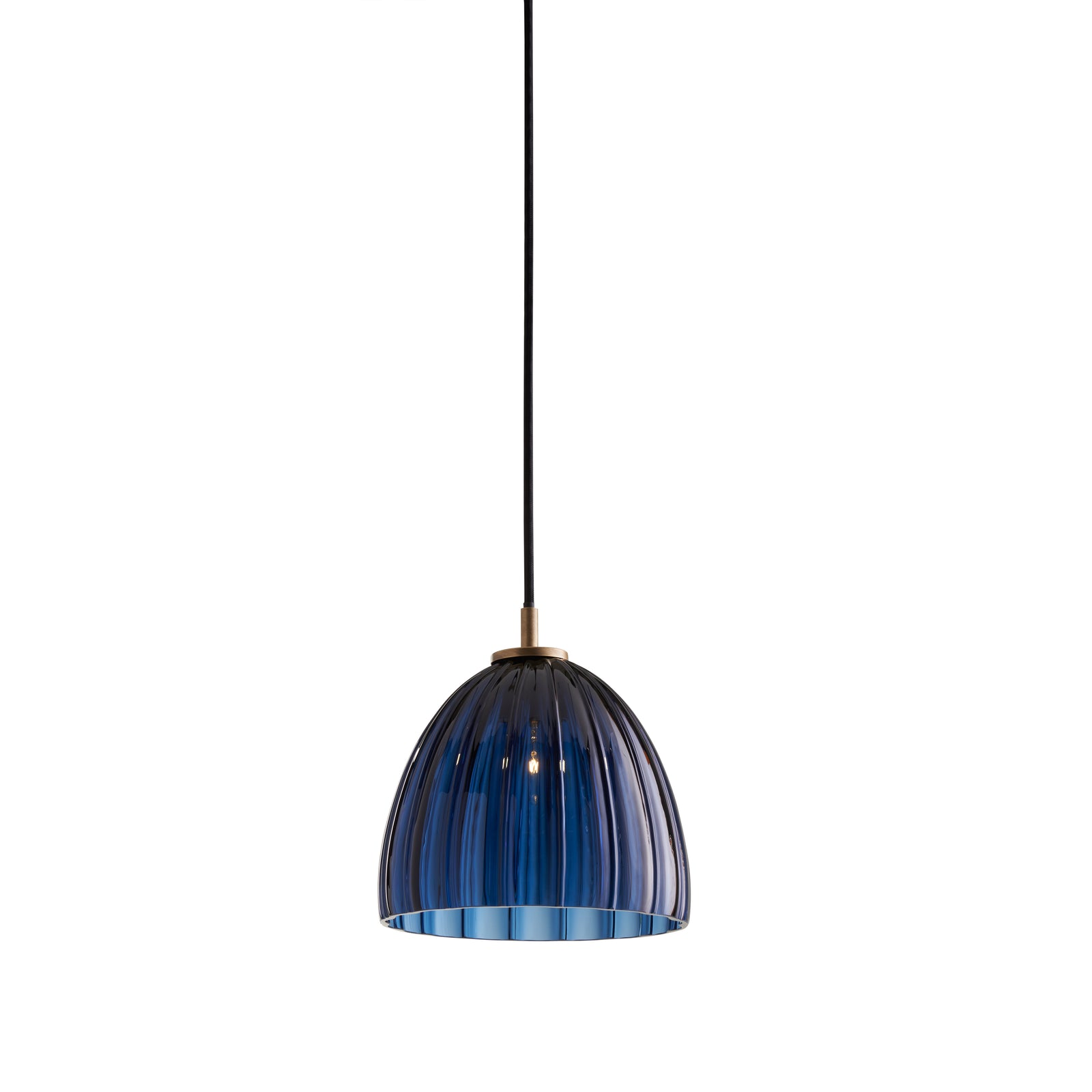 Caterina Single Pendant - Blue Avio