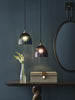Caterina Single Pendant - Aubergine