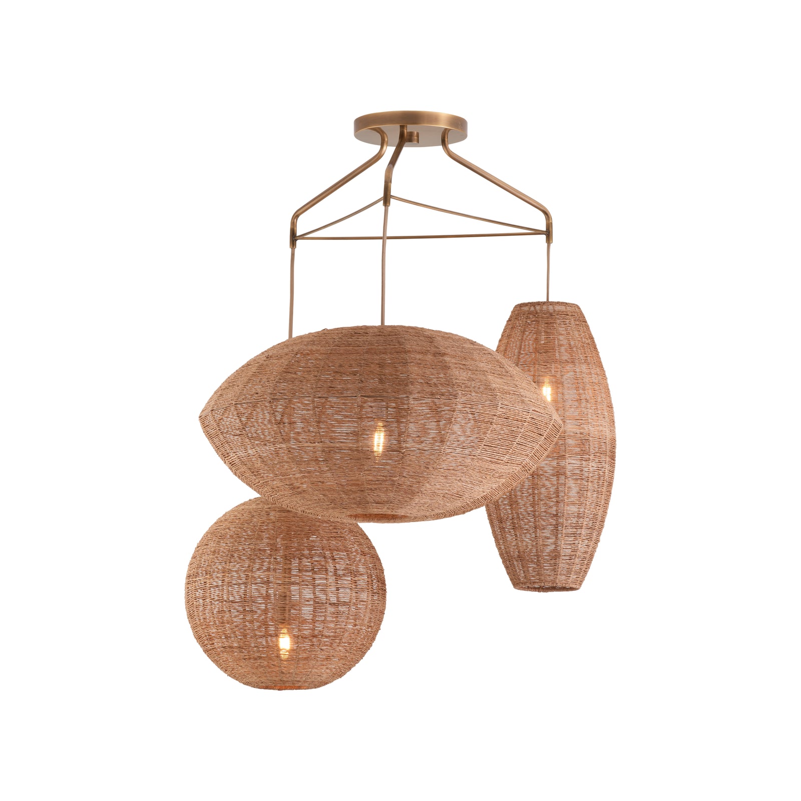 Teague Triple Pendant